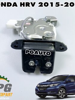 ชุดกลอนล็อคฝาท้าย HONDA HRV ปี 2015-2017 (1ชิ้น) แท้ / รูปจริง