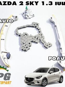 ชุดดันโซ่ราวลิ้น MAZDA 2 SKYACTIV 1.3 เบนซิน ปี 2014-2018 (1 ชุด = 4 ชิ้น ) แท้ศูนย์ / รูปจริง