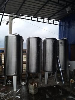 ถังกรองสแตนเลส24นิ้วหนา2มม