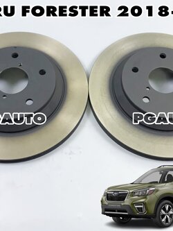 จานดิสเบรคหลัง SUBARU FORESTER (SK) ปี 2018-2022 (1คู่) แท้ / รูปจริง