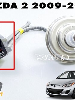 เซ็นเซอร์ท่อไอเสียตัวบน MAZDA 2 DE ปี 2009-2013 (1 ชิ้น) แท้ / รูปจริง