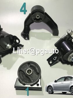 เซตสุดคุ้ม!!! แท้ยกชุด ยางแท่นเครื่อง-แท่นเกียร์ มิตซูบิชิ แลนเซอร์ อีเอ็กซ์ LANCER EX (CY3) 1.8 L AT (1ชุด = 4 ตัว) / ENGINE MOUNT