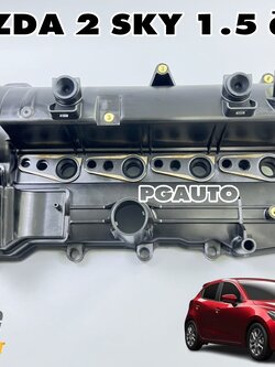 ฝาครอบวาว์ล MAZDA 2 SKYACTIV เครื่อง 1.5 L(ดีเซล) ปี 2014-2018 (1ชิ้น) แท้ศูนย์ / รูปจริง