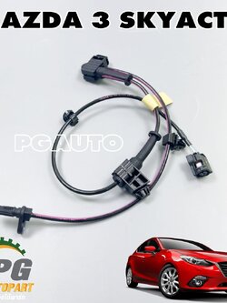 เซ็นเซอร์ (ABS) ล้อหน้า LH-RH MAZDA 3 SKYACTIV ปี 2014-2018(1 ชิ้น) แท้ / รูปจริง