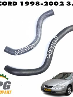 ชุดท่อยางหม้อน้ำบน-ล่าง HONDA ACCORD 3.0 L (V6) ปี 1998-2002 (1ชุด = 2ชิ้น) แท้ / รูปจริง