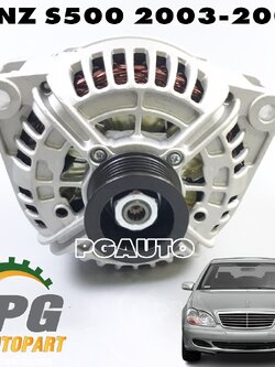 ไดชาร์ททั้งลูก (150A) BENZ S500 ปี 2003-2005 (1ชิ้น) HELLA / รูปจริง