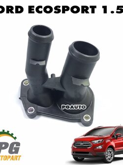 เสื้อวาวล์น้ำ+โอริง FORD ECOSPORT 1.5 L (1ชิ้น) แท้ / รูปจริง