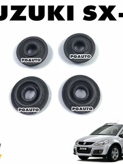 ยางรองหม้อน้ำตัวบน-ล่าง SUZUKI SX-4 (1ชุด = 4 ชิ้น) แท้ / รูปจริง