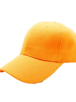 หมวกแก๊ปสีส้มอ่อน