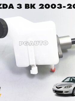 แม่ปั้มเบรค+กระปุกน้ำมันเบรค MAZDA 3 BK ปี 2003-2010 1.6, 2.0 L(AT) เทียบ (1ชิ้น) / รูปจริง
