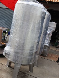 ถังกรองสแตนเลส24นิ้วหนา3มม