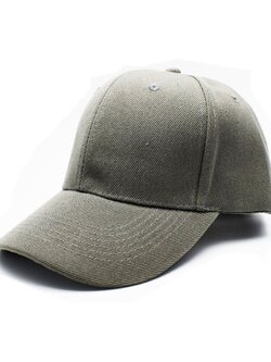 หมวกแก๊ปสีเทา