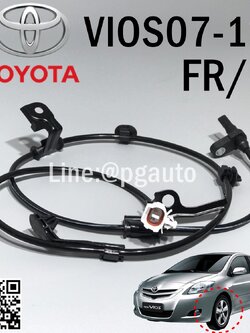 เซ็นเซอร์เบรค ABS ล้อหน้า ซ้าย โตโยต้าวีออส TOYOTA VIOS (NCP91-93) ปี 2007-2012 (1ชิ้น) (รูปจริง)