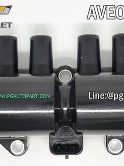 คอยล์จุดระเบิด เชฟโรเลตอาวีโอ้ CHEVROLET AVEO เครื่องยนต์ 1.6 L (1ตัว) ยี่ห้อ Lucas (รับประกัน 3 เดือน)