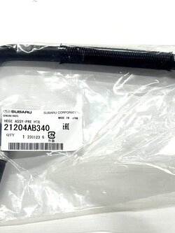 ท่อสุญญากาศ-เส้นเข้า SUBARU XV ปี 2012-2017 ขึ้นไป (1ชิ้น) แท้ / รูปจริง สำเนา สำเนา