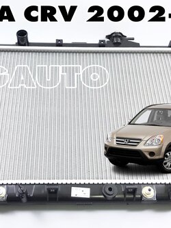หม้อน้ำ HONDA CRV(GEN 2) AT ปี 2002-2006 (1 ชิ้น) CHT / รูปจริง