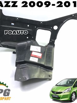 พลาสติกใต้เครื่อง LH HONDA JAZZ ปี 2009-2013 (1 ชิ้น) แท้ / รูปจริง