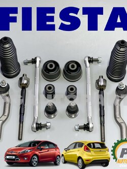 เซตช่วงล่าง ฟอร์ด เฟียสต้า FORD FIESTA 1.4-1.5-1.6 L (1 ชุด = 14 ชิ้น) (รูปจริง)