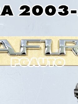 โลโก้ตัวอักษร(ZAFIRA) CHEVROLET ZAFIRA ปี 2003-2010 (1 ชิ้น) แท้ / รูปจริง