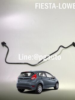 ท่อยางกระป๋องพักน้ำ-ล่าง เส้นสั้น ฟอร์ดเฟียสต้า FORD FIESTA เครื่อง 1.4 / 1.5 / 1.6 L (1เส้น) รูปจริง