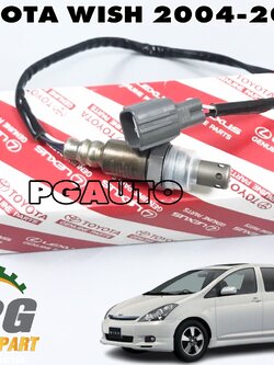 เซนเซอร์ท่อไอเสีย TOYOTA WISH ANE111 ปี 2004-2010 (1ชิ้น) เทียบ / รูปจริง