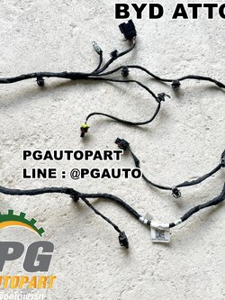 ชุดสายไฟในกันชนหน้า BYD ATTO 3 EV100% (1ชิ้น) แท้ / รูปจริง ขายอะไหล่รถไฟฟ้า