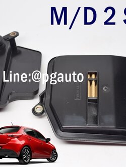 ไส้กรองเกียร์ออโต้ มาสด้า 2 สกายแอคทีฟ ดีเซล MAZDA 2 SKYACTIV ปี 2014-2018 เครื่อง 1.5 L (DL) (1ชิ้น) / OIL GEAR /GEARFOX /TRANSMISSION FILTER KIT ATM