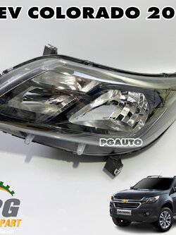 โคมไฟหน้าซ้าย LH (H4) CHEVROLET COLORADO ปี 2016-2020 (1ดวง) แท้ / รูปจริง