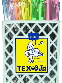 TEX Gamma 147 ด้ามใส แพ็ค 50 ด้าม หัว 0.7 มม.