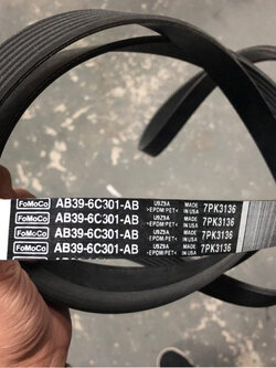 สายพานหน้าเครื่อง มาสด้า บีที 50 โปร MAZDA BT 50 PRO ปี 2012-2014 เครื่อง 2.2 L / BELTV TENSIONER