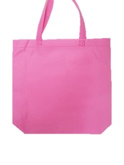ถุงผ้าสปันบอนด์สีชมพู