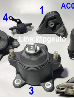 เซตประหยัด!!! ยางแท่นเครื่อง-แท่นเกียร์ ฮอนด้าแอคคอร์ด HONDA ACCORD G8 ปี 2008-2012 เครื่อง 2.4 เกียร์ออโต้ (AT)(1ชุด = 5 ตัว) / ENGINE MOUNT