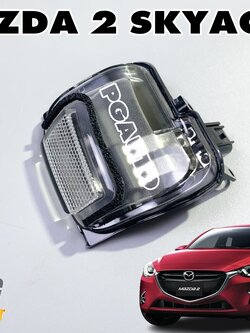 ไฟเลี้ยวกระจกมองข้าง LH MAZDA 2 SKYACTIV ปี 2014-2016 (1 ชิ้น) แท้ / รูปจริง