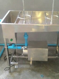 เครื่องล้างถังภายในแบบฉีดเรซิ่น