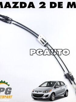 สายเกียร์ MAZDA 2 DE MT ปี 2009-2013 (1 ตัว) แท้ / รูปจริง