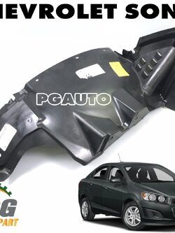 พลาสติกบังโคลนหน้า-หน้า LH CHEVROLET SONIC ปี 2012-2016 (1ชิ้น) แท้ / รูปจริง