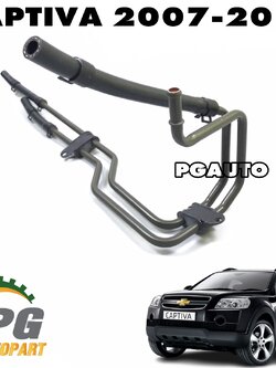 แป๊บออยคูลเลอร์เส้นคู่ CHEVROLET CAPTIVA ปี 2007-2011 (1 ชิ้น) แท้ / รูปจริง