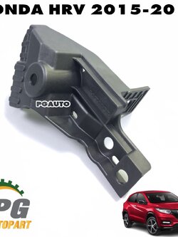 โครงยึดหน้ากระจัง LH HONDA HRV ปี 2015-2018 (1ชิ้น) แท้ / รูปจริง