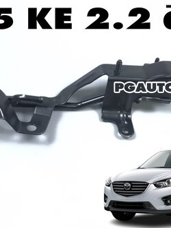 ชุดท่อยาง+ท่อเหล็กฝั่งปั๊มคอมมอนเรล MAZDA CX-5 KE ปี 2012-2016 2.2 L ดีเซล (1 ชุด = 3 ชิ้น) แท้ / รูปจริง