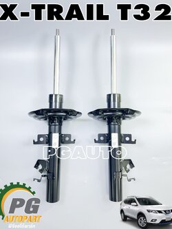 โช๊คอัพหน้า LH/RH NISSAN X-TRAIL T32 ปี 2014-2018 (1 คู่ = 2 ชิ้น) แท้ / รูปจริง