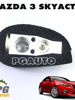 วาวล์ควบคุมความเย็น(วาวล์แอร์) MAZDA 3 SKYACTIV ปี 2014-2018 (1ชิ้น) แท้ / รูปจริง