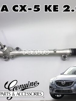 แร็คพวงมาลัยพาวเวอร์ MAZDA CX-5 KE 2.0/2.5 ปี 2012-2016 (1เส้น) แท้ / รูปจริง