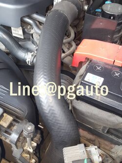 ท่ออินเตอร์คูลเลอร์ข้าง-ซ้าย มาสด้า บีที 50 โปร ปี 2012-2014 ครื่อง 2.2 L / ฺBT50 PRO 2012-2014 2.2 แท้ศูนย์ (1ชิ้น) / รูปจริง