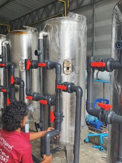 ถังกรองสแตนเลส48นิ้ว