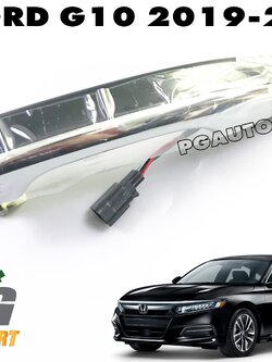 มือเปิดประตูนอกหน้า LH HONDA ACCORD G10 ปี 2019-2023 (1 ชิ้น) แท้ / รูปจริง