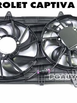 โครงพัดลมหม้อน้ำทั้งชุด CHEVROLET CAPTIVA 1.5 L TURBO ปี 2020-2022 (1ชิ้น) แท้ / รูปจริง