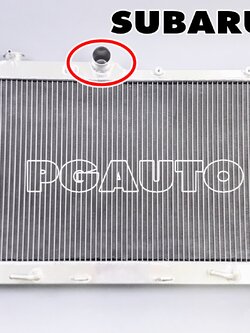 หม้อน้ำอลูมิเนียมทั้งใบ SUBARU XV ปี 2012 ขึ้นไป (1ลูก) เทียบ / รูปจริง