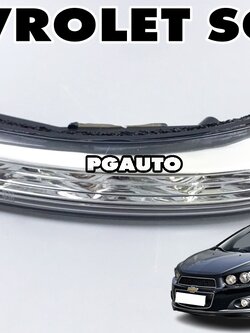ไฟเลี้ยวกระจกมองข้าง LH CHEVROLET SONIC ปี 2012-2016 (1ชิ้น) แท้ / รูปจริง