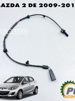 สายเซ็นเซอร์ล้อหน้า ABS LH/RH MAZDA 2 DE ปี 2009-2013 (1เส้น) แท้ / รูปจริง