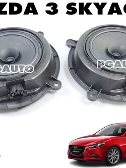 ลำโพงประตูหน้า MAZDA3 SKYACTIV BM 2.0 ปี 2014-2018 (1 คู่ = 2ชิ้น) แท้ / รูปจริง